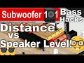 Distance hack vs speaker level hack why it matters