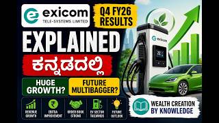 Exicom Q4 FY26 Results Explained Kannada | Huge Growth? Future Multibagger?