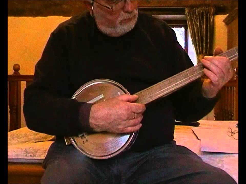 4 string cookie tin banjo YouTube
