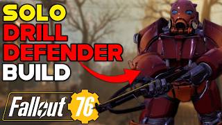 You NEED To Try THIS SOLO DRILL DEFENDER BUILD In Fallout 76