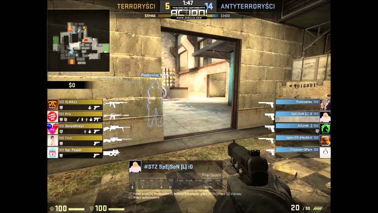 Ninja defuse bez defuse :D! CS:GO - YouTube