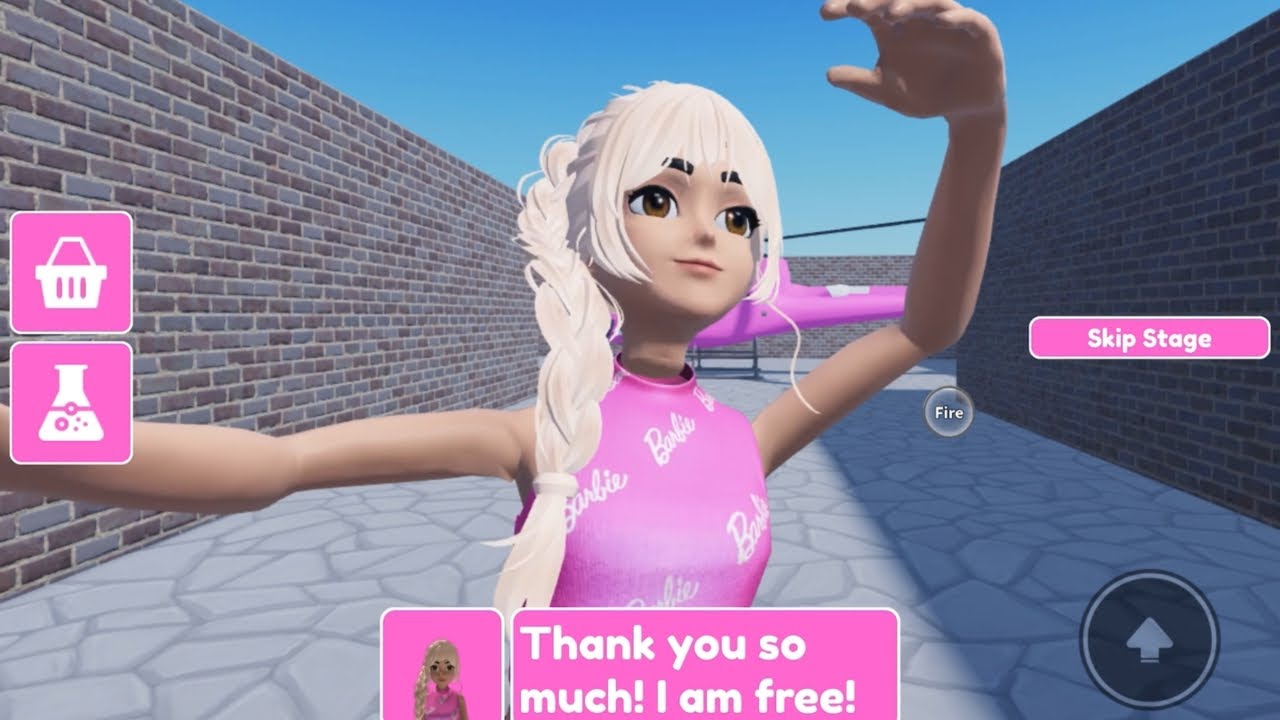 Roblox Escape Evil Barbie ! ( NEW OBBY)