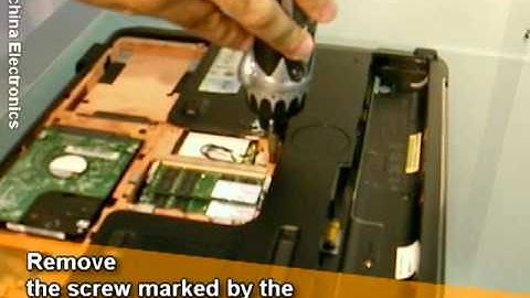 Replacing an HP Pavilion DV7 Keyboard