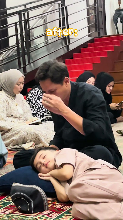 before after Saka tidur..