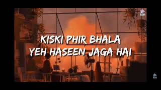 Faasle#aditya rikhari#lyrics#(slowed+reverb)