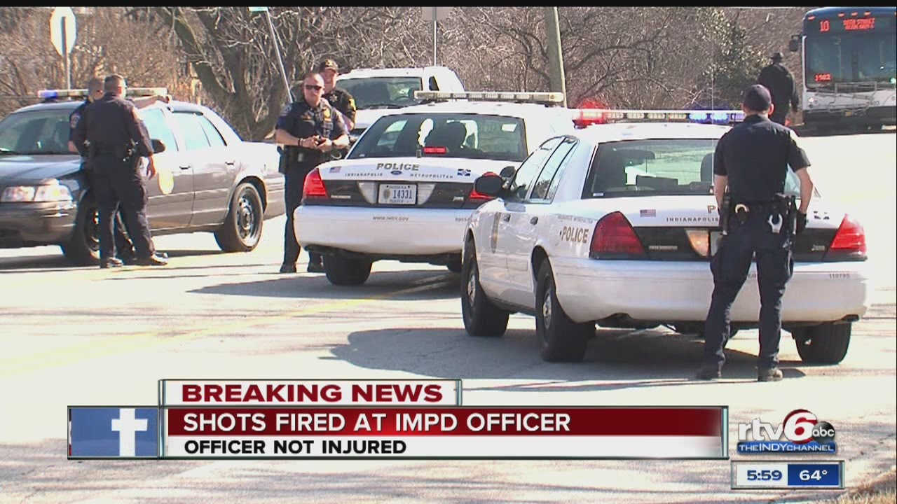 All suspects in custody after shots fired at officer - YouTube