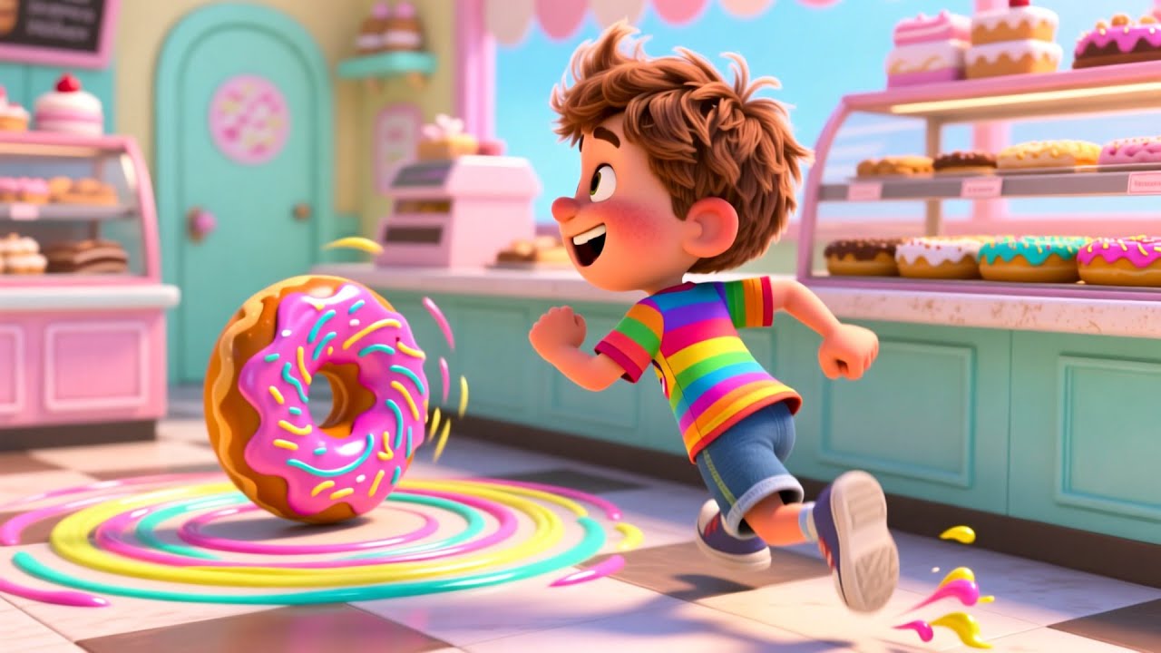 Learn Numbers With Dancing Donuts 🍩🔢   Counting Song for Kids   Fun Preschool Learning Video