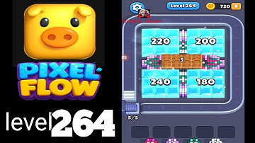 Pixel Flow level 264 Walkthrough Solution