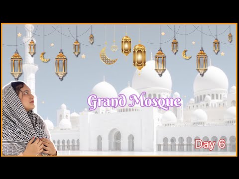 Grand Mosque 🕌 | Abu Dhabi | Day 6 | Part 1