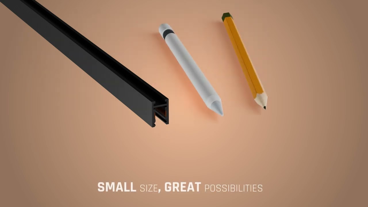 SHIFT nano. Ultra slim track lighting system