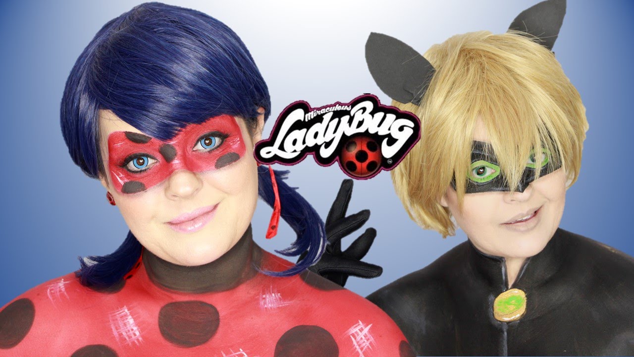 roupa da ladybug e do cat noir