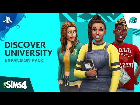 The Sims 4 | Discover University Official Reveal Trailer | PS4