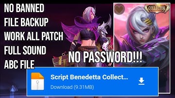 Script Benedetta Collector Terbaru No Password - Mobile Legends Bang Bang
