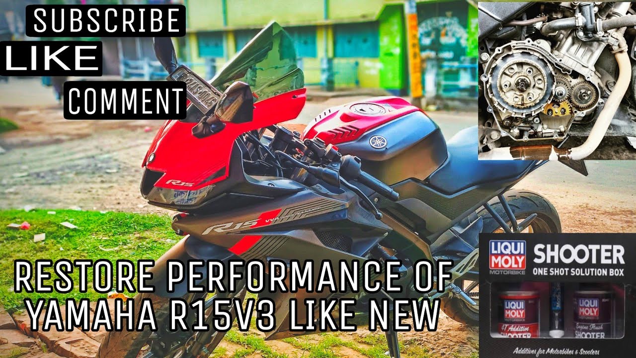 Liqui moly performance pack for bikes| Clutch plate change|Enhance the performance of Yamaha r15v3