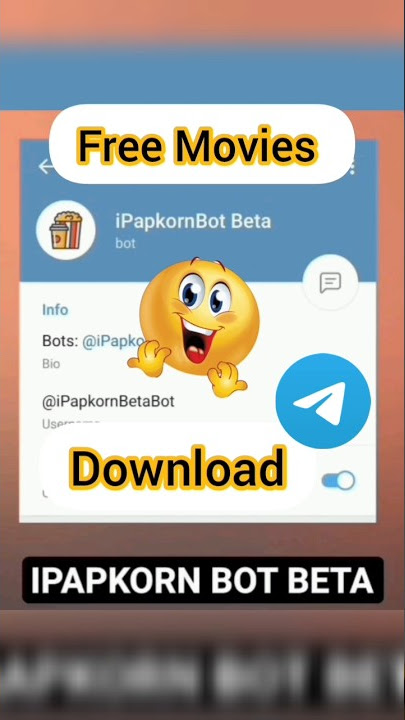 Telegram new Bot free movie download 🥳!! #technical