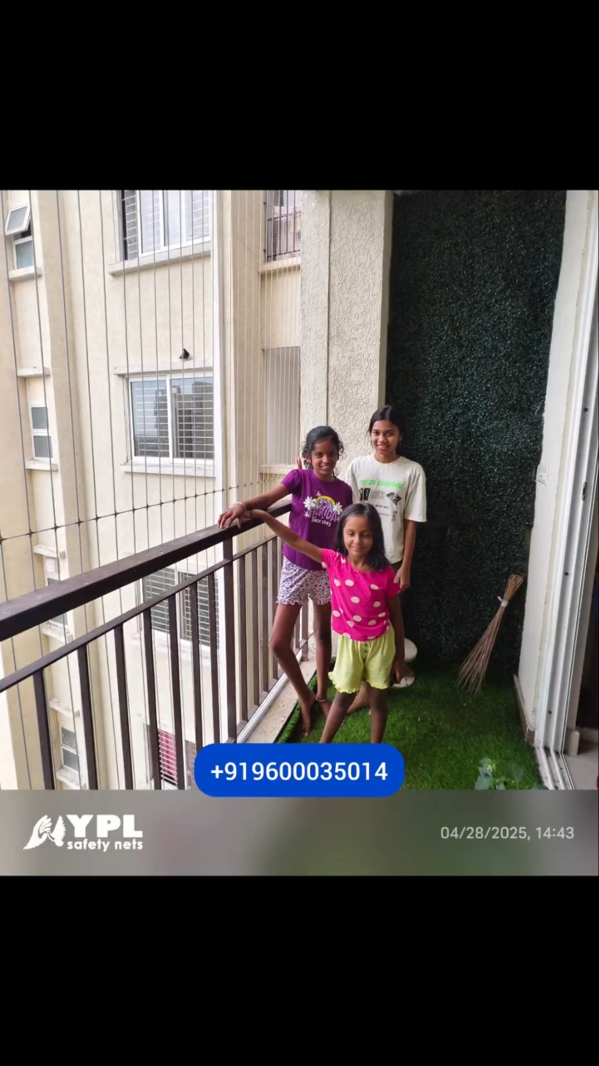 Invisible Grill Installation at Appaswamy Housepark | Stunning Views & Safety by YPL Safety Nets — YPL Safety Nets video thumbnail