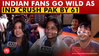 Indian Fans Celebrate As Team India Defeat Stan By 61 Runs In Colombo T20 World Cup