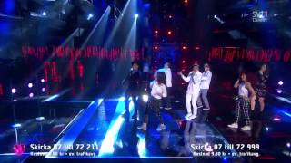 Eric Saade - Sting - Melfest Semifinal 1