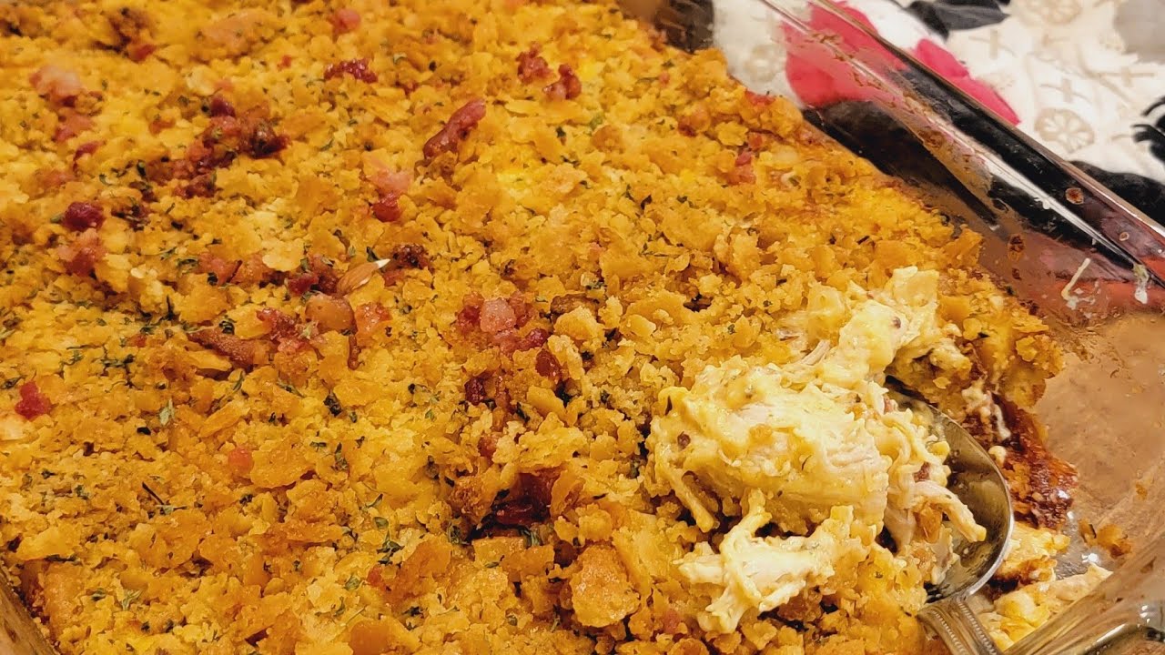 Creole Neiman Marcus Chicken Casserole - YouTube