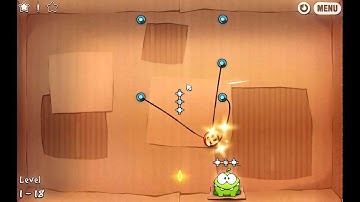 [Cut The Rope] Cardboard Box 1-18 - 3 Stars