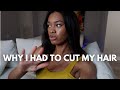 THE REAL REASON I CUT MY HAIR | I Cut My Hair | Heat Training Natural Hair | Straight Hair Natural