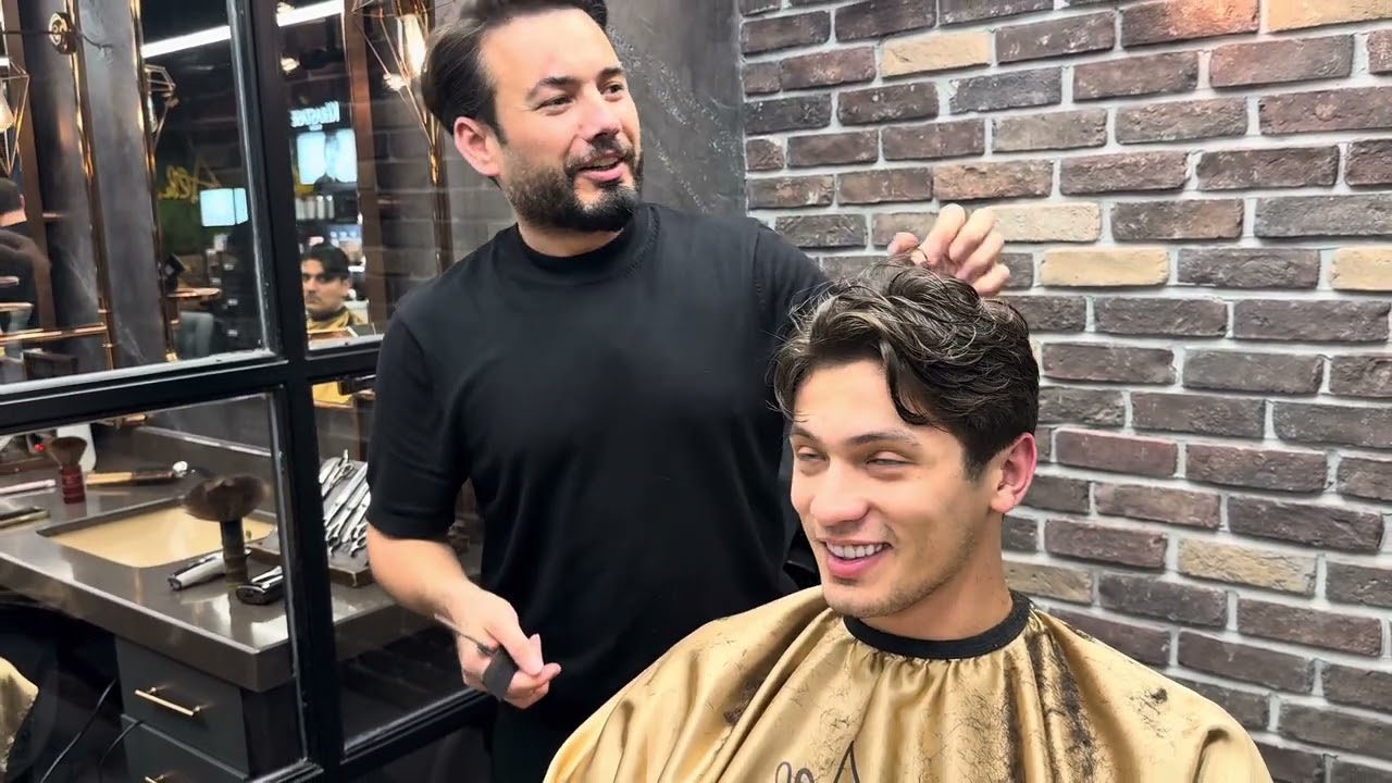 @cakaldoksanbes ile Berber Geyiği Emirhan Çakal Son Saç Modeli