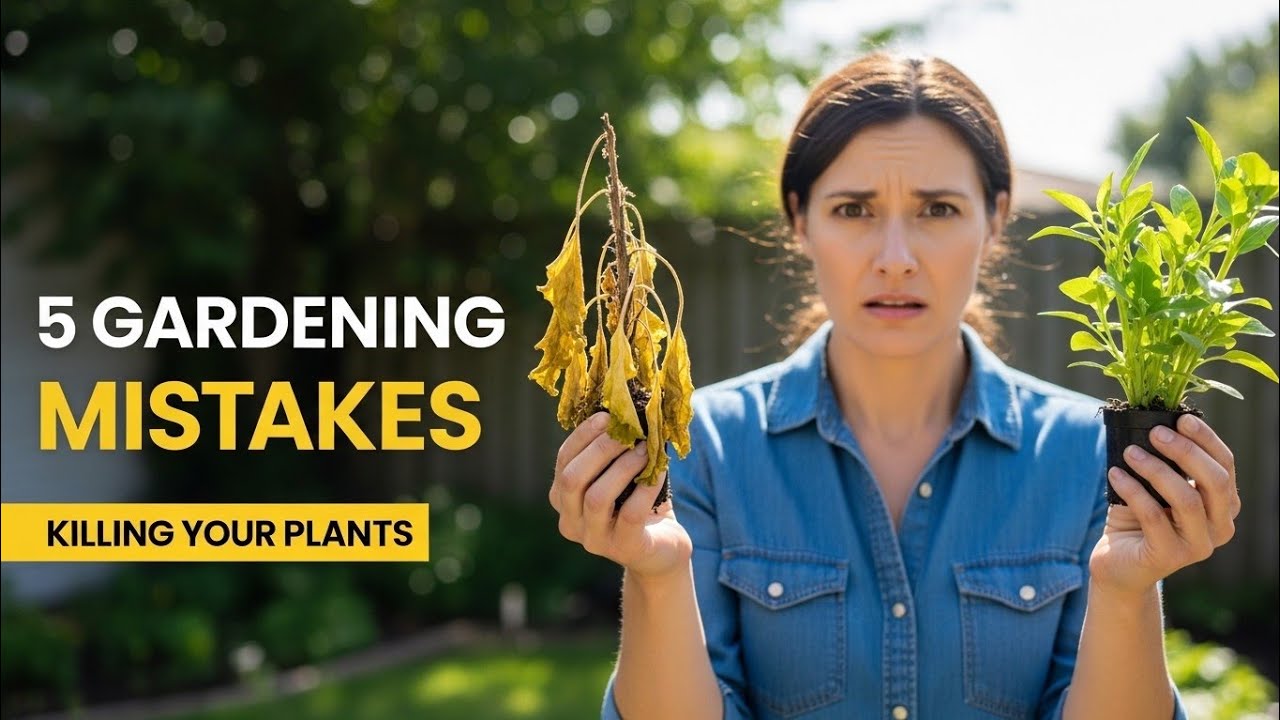 5 Common Gardening Mistakes That Are Killing Your Plants (And How to Fix Them)