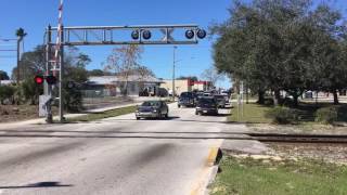 Fast CSX Coal Train In Florida!? & Amtrak On Very Windy Day!