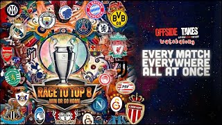 LIVE! UCL Matchday 8 Watchalong (All 18 Games) 🚨 | Offside Takes | #UCL #CHELSEA #BARCELONA #INTER screenshot 5