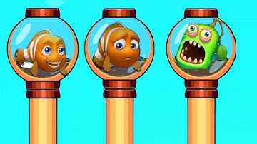 Save the fish Game / Pull the pin Game / Level 9945 - 9997 Game / ASMR Gameplay / Mobile Game 