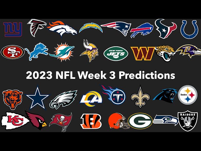 NFL expert picks: Who did we pick in Week 3? 