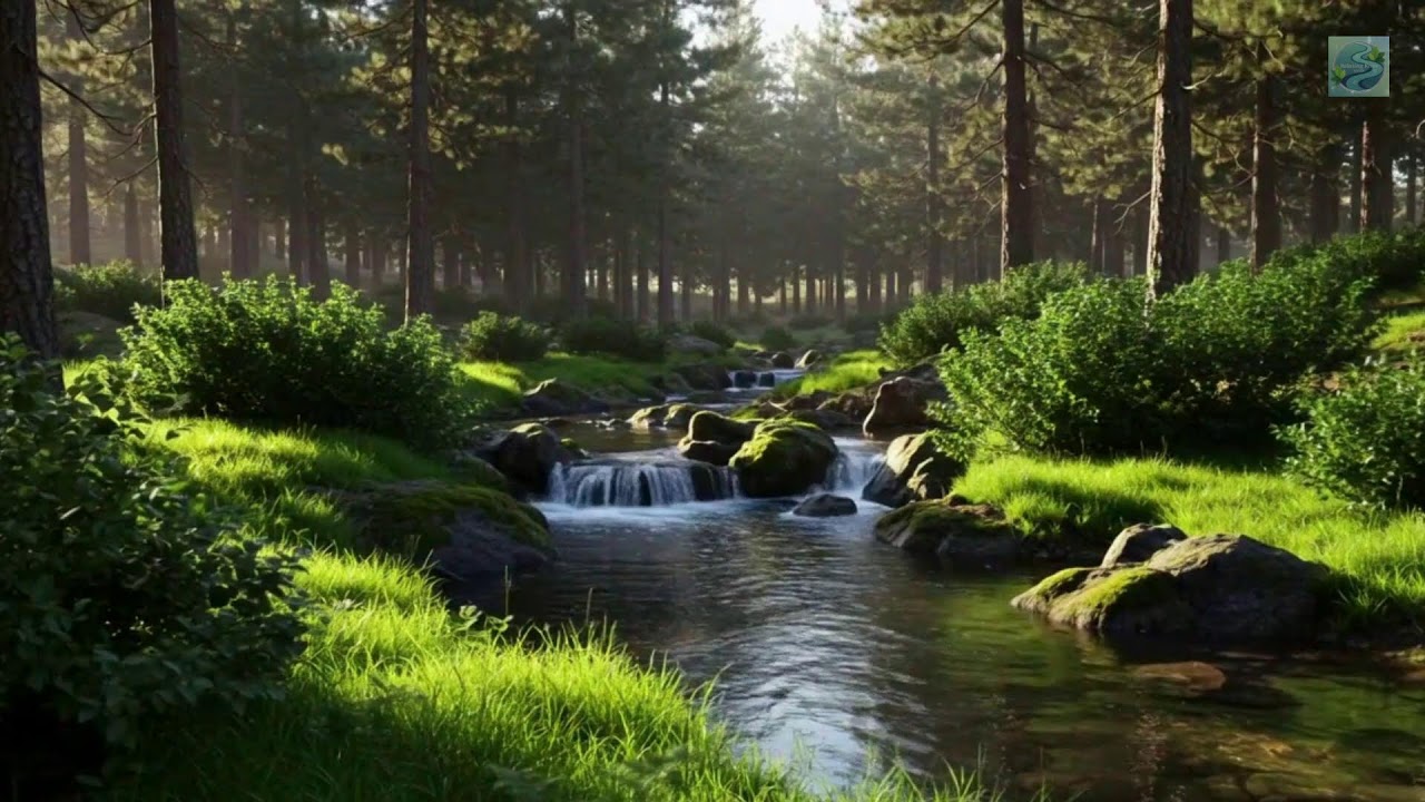 LIVE Nature ASMR: Flowing Water & Birdsong | Perfect for Study, Focus & Healing