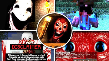 Minecraft: Inside The system - All Scary Moments & Jumpscare (MOD)