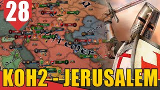 Formando os ESTADOS CRUZADOS de OUTREMER - Knights of Honor 2 Jerusalem #28 [Gameplay PT-BR]