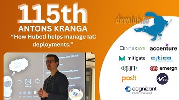 “How Hubctl helps manage IaC deployments.” by Antons Kranga from EPAM @115th DevClub.lv
