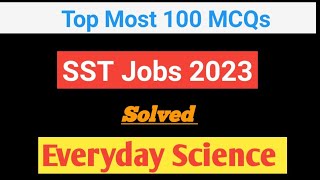 SST Science Category Preparation | Most Important Mcqs For SST Preparation | SST Science Category