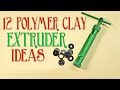 Twelve Ways To Use Your Polymer Clay Extruder