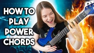 How to Play Power Chords (Beginner Guitar Lesson)