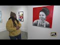 Artist cue perrys work featured at august wilson african american cultural center