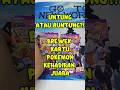 Untung atau buntung?! Brewek Kartu Pokemon Kehadiran Juara #pokemontcg #tcg