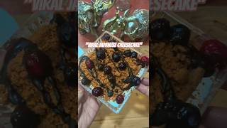 VIRAL Easy biscoff Cheesecake 🎂✨ | Soft, Creamy & No Hassle!#shorts