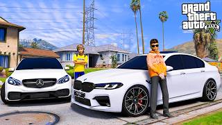 ОПЕРСКАЯ ЕЗДА В GTA 5 - BMW M5 F10 ПРОТИВ MERCEDES E63 НА...