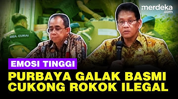Galak Menkeu Purbaya Emosi, Tegaskan Basmi Cukong Rokok Ilegal Usai Terima Laporan