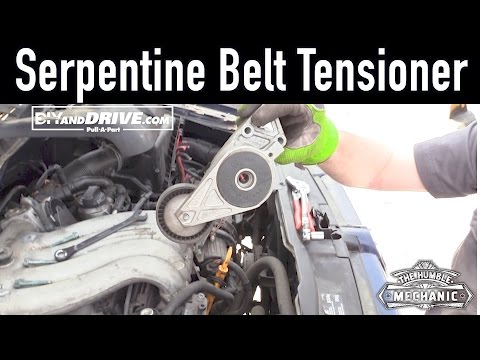 How To Remove A VW Serpentine Belt Tensioner ~ Salvage Yard Tips