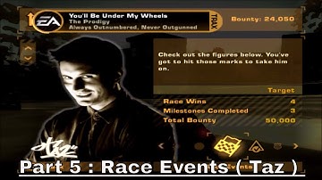 Need For Speed Most Wanted (2005) Walkthrough ( No Commentary) Part - 5: Race Events ( Taz)