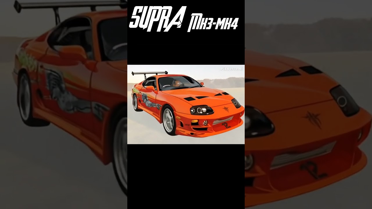 evolution of Toyota Supra🤩🎉🔥 (mk1-mk5)