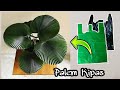 DIY Tanaman hias palem kipas dari plastik kresek | DIY Licuala Orbicularis made from plastics bag