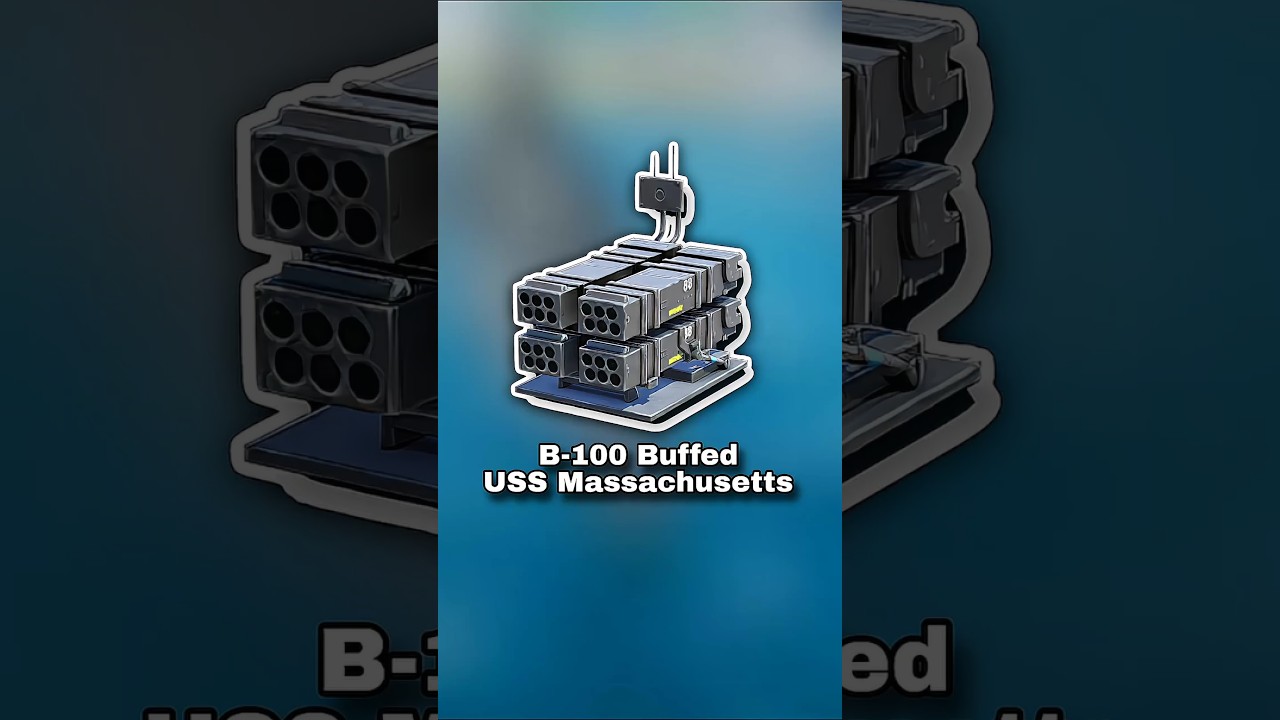 B-100 Rocket Launcher Buffed (USS Massachusetts) 