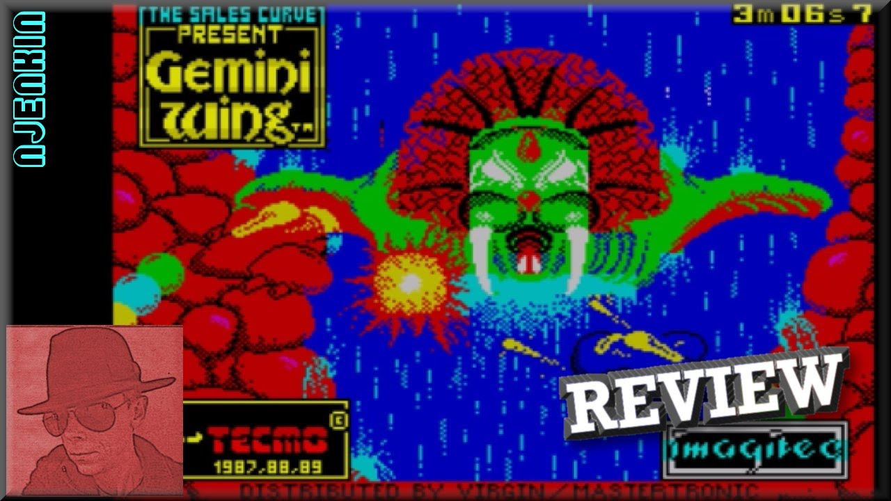 ゲームキャラクター wing Gemini Wing - on the ZX Spectrum 48K !! with Commentary