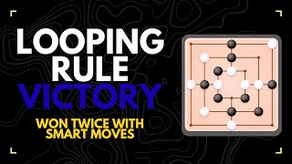 Winning Twice Using the Looping Rule | Mills Game Pro Play screenshot 2